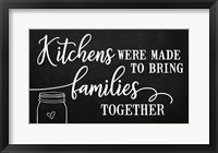 Framed Kitchens Bring Families Together