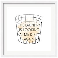 Framed Laundry Day