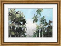 Framed Palms On The Coast
