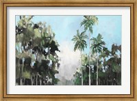 Framed Palms On The Coast