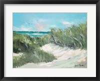 Framed Beach Coast Grass