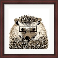 Framed Good Looking Hedgehog