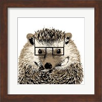 Framed Good Looking Hedgehog