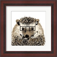 Framed Good Looking Hedgehog