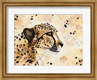 Framed Cheetah Face