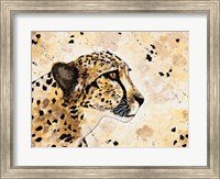 Framed Cheetah Face