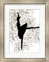 Framed Ballerina Silhouette I