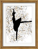 Framed Ballerina Silhouette I