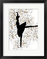 Framed Ballerina Silhouette I