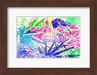Framed Vibrant Palms