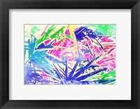 Framed Vibrant Palms