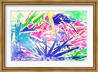 Framed Vibrant Palms
