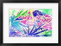 Framed Vibrant Palms