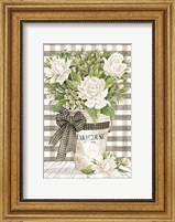 Framed Farmhouse Roses