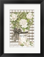 Framed Farmhouse Roses