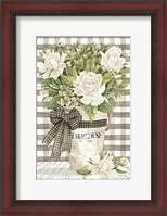 Framed Farmhouse Roses