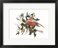 Christmas Songbird II Framed Print