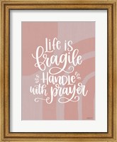 Framed Handle with Prayer