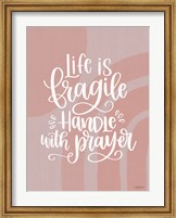 Framed Handle with Prayer