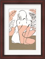 Framed Lady in the Palms