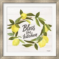 Framed Bless This Kitchen