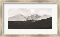 Framed Estes Park Mountains