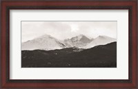 Framed Estes Park Mountains