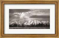 Framed Sunlight on the Tetons