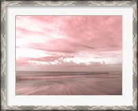 Framed Pink Beach Emotions