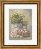 Framed Rustic Easter Vignette