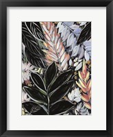 Dark Palms I Framed Print