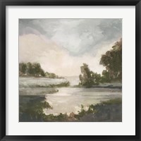 Pastel Countryside I Framed Print