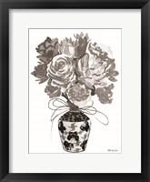 Framed Gray Bouquet