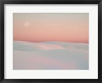 Framed Moon and Dunes
