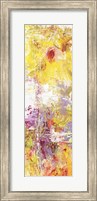 Framed Yellow Abstract I