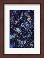 Framed Confetti with Butterflies II
