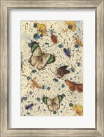 Framed Confetti with Butterflies III