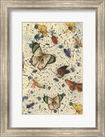 Framed Confetti with Butterflies III