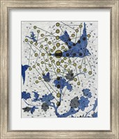 Framed 'Chakra Web with Wings' border=