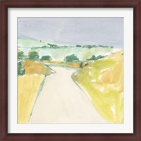 Framed Country Road Sketch II