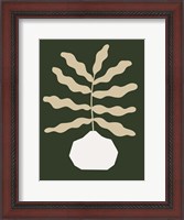 Framed Vase Silhouette I