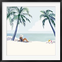 Framed Palm Tree Paradise I