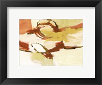 Framed Saffron & Sienna II