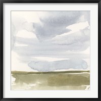 Framed Open Field Sketch I