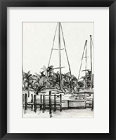 Neutral Tropics I Framed Print