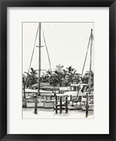 Neutral Tropics II Framed Print