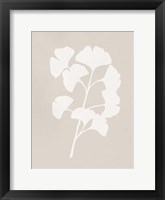 Ginkgo Branch I Framed Print