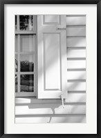 Framed Black & White Windows & Shadows II