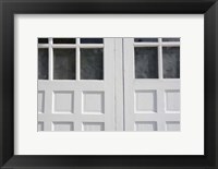 Framed Black & White Windows & Shadows III
