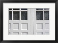 Framed Black & White Windows & Shadows III